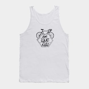 Live Love Ride (black) Tank Top